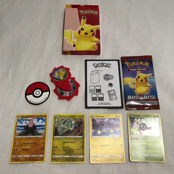 Pokemon Collection Trading Card Game Match Battle Happy Meal Toy McDonald's - Picture 1 of 7